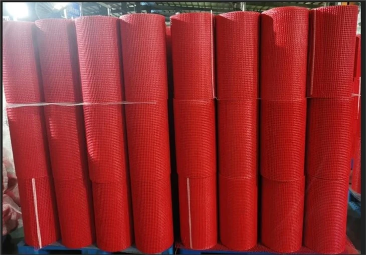 Alkali Resistant Floor Heating Fiberglass Mesh Glassfiber Reinforced Mesh Netting Wood Floor Panel Tile Glass Fiber Construction Net